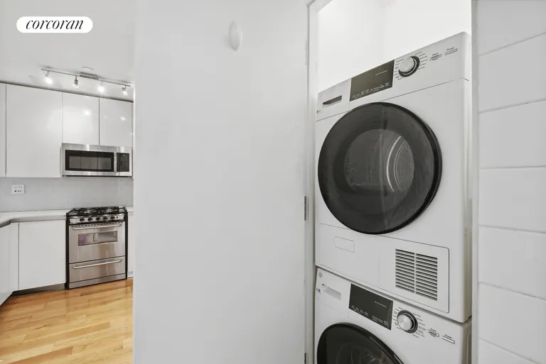 New York City Real Estate | View 51 East 131st Street, 2A | Laundry Room in Apt | View 11