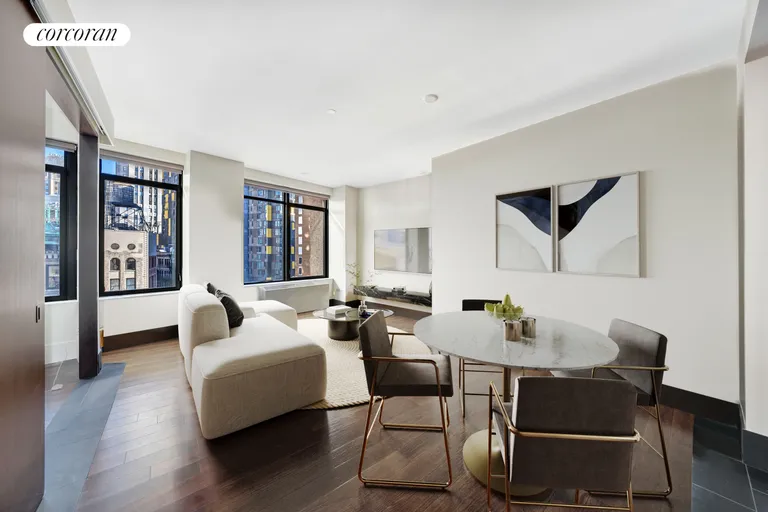 New York City Real Estate | View 40 Broad Street, 27G | 1 Bed, 1 Bath | View 1