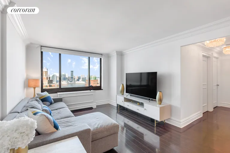 New York City Real Estate | View 200 Rector Place, 32B | 3 Beds, 2 Baths | View 1