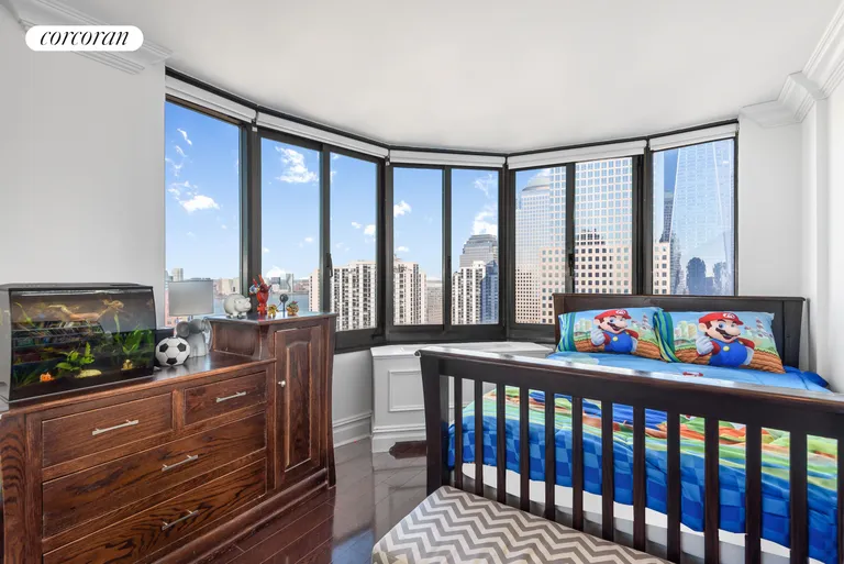 New York City Real Estate | View 200 Rector Place, 32B | Second Bedroom | View 10