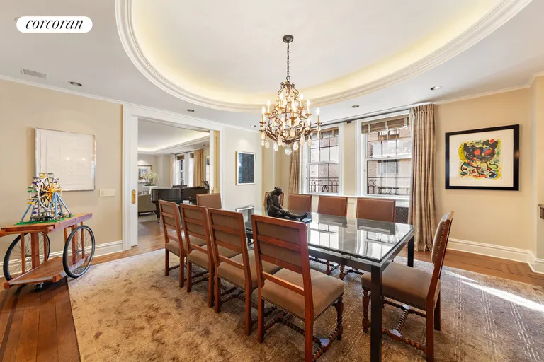 New York City Real Estate | View 860 Park Avenue, 6FLR | Dining Room | View 7