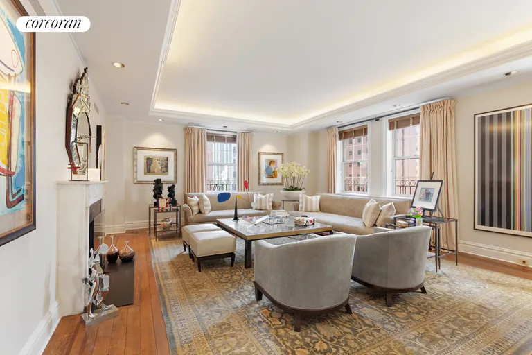 New York City Real Estate | View 860 Park Avenue, 6FLR | Living Room | View 6
