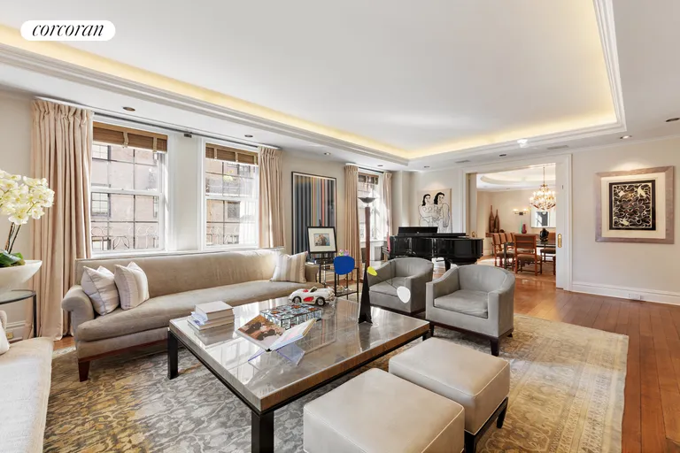 New York City Real Estate | View 860 Park Avenue, 6FLR | Living Room | View 5