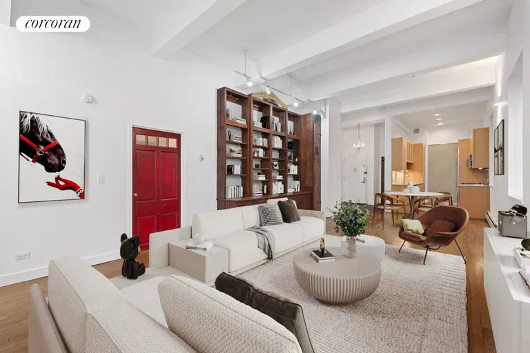New York City Real Estate | View 165 Perry Street, 2A | 3 Beds, 2 Baths | View 1