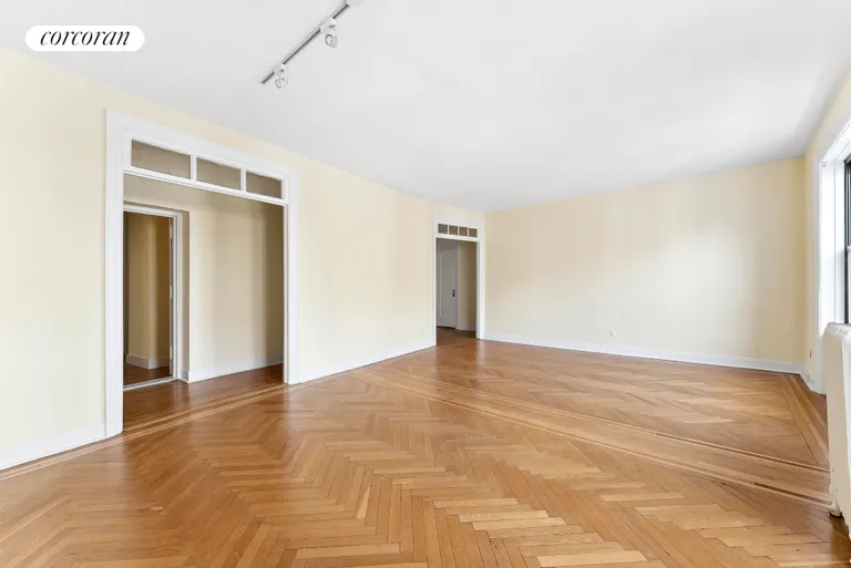 New York City Real Estate | View 880 West 181st Street, 4CD | Living/Potential Great Room | View 5