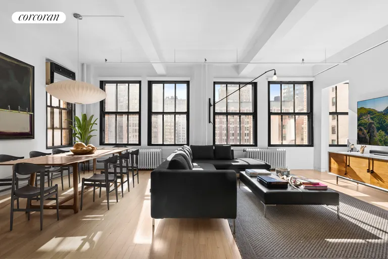 New York City Real Estate | View 11 West 30th Street, 9F | 2 Beds, 1 Bath | View 1