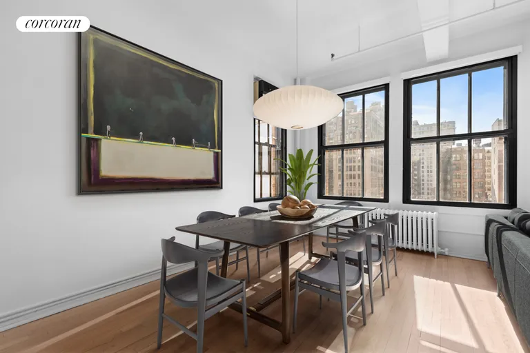 New York City Real Estate | View 11 West 30th Street, 9F | Dining Area | View 3