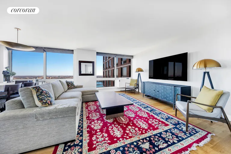 New York City Real Estate | View 215 East 96th Street, 39H | Living Room | View 2
