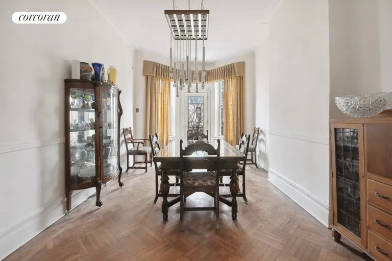 New York City Real Estate | View 429 77th Street | Formal Dining Room | View 2