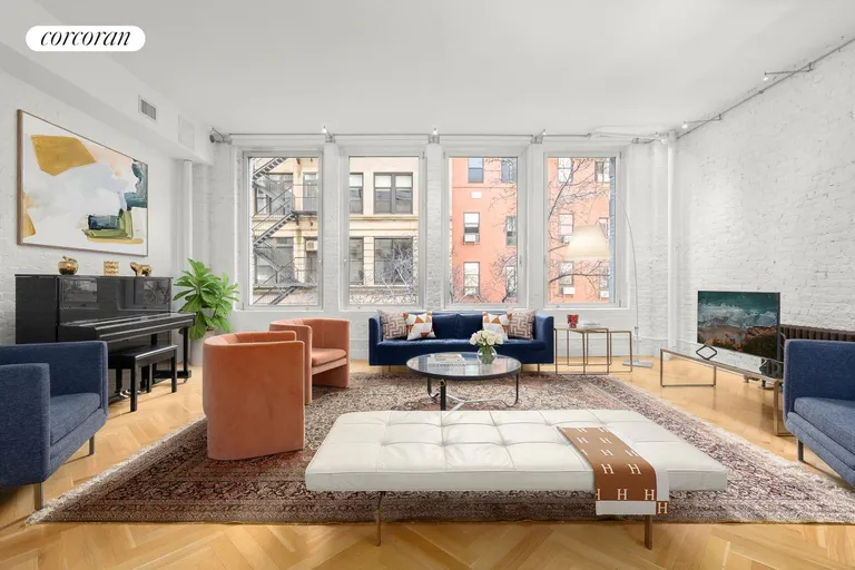 New York City Real Estate | View 55 East 11th Street, 3 | 3 Beds, 2 Baths | View 1
