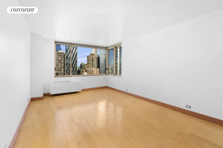New York City Real Estate | View 350 West 50th Street, 28H | Living Room | View 2