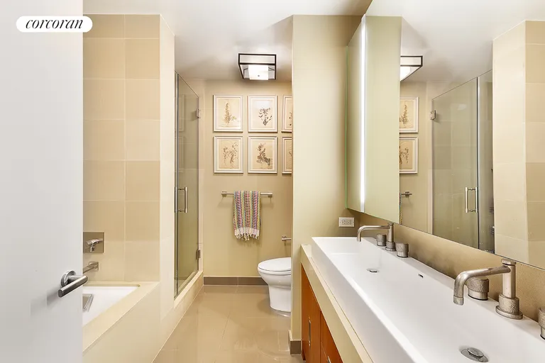 New York City Real Estate | View 450 West 17th Street, 1808 | Primary Bathroom | View 6