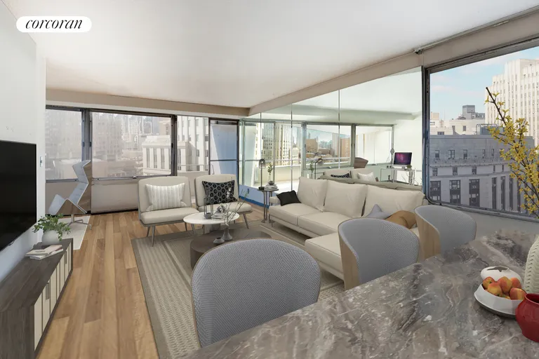 New York City Real Estate | View 180 Park Row, 12C | room 6 | View 7