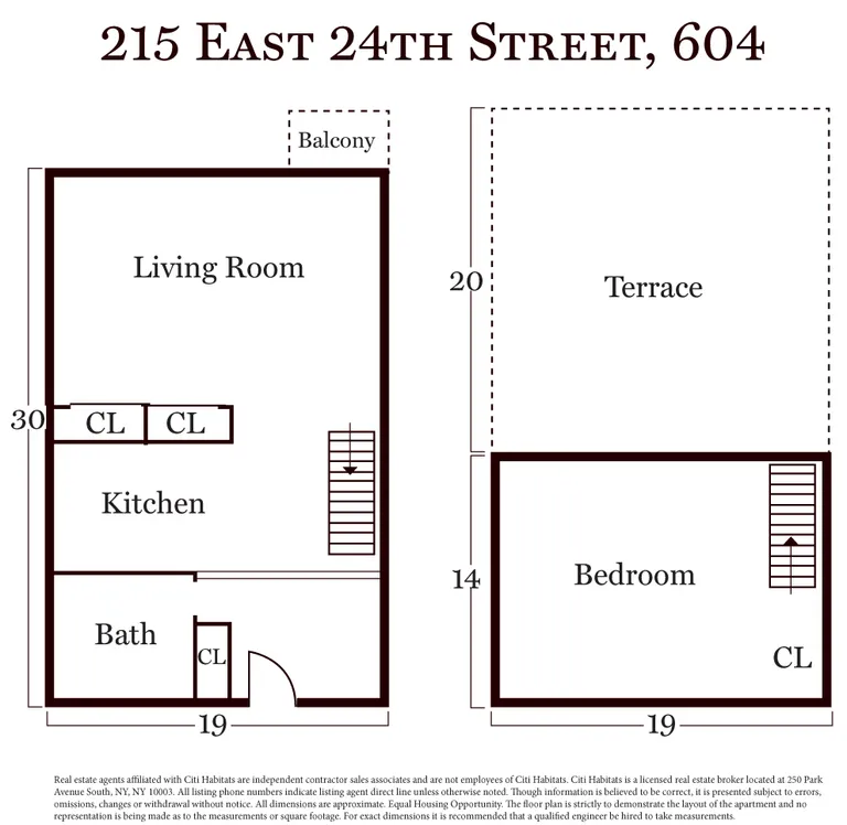 215 East 24th Street, 122 | floorplan | View 1