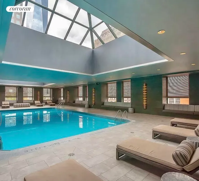 New York City Real Estate | View 225 Rector Place, 3F | Pool | View 8
