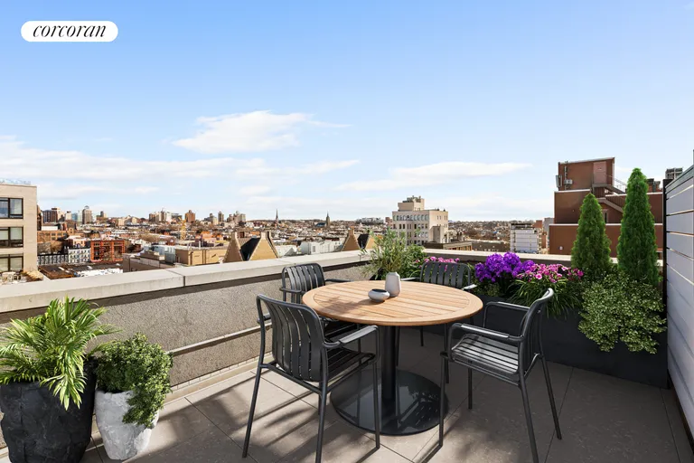 New York City Real Estate | View 601 Baltic Street, 6A | 6A Private Terrace | View 2
