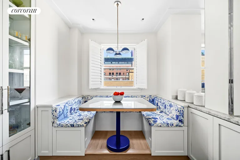 New York City Real Estate | View 215 West 88th Street, 11AB | Dining Banquette | View 6