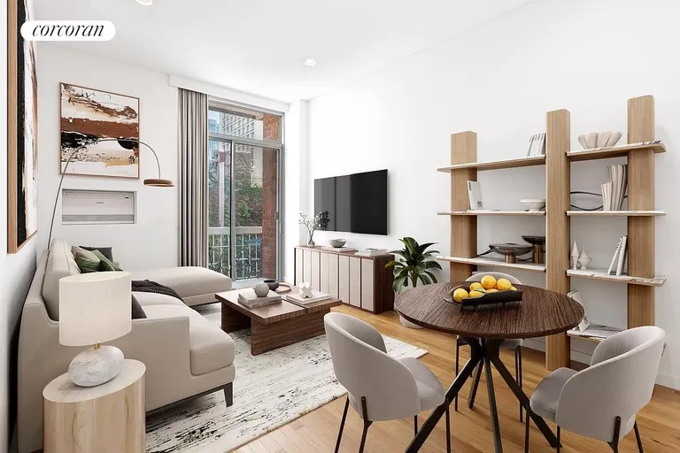 New York City Real Estate | View 184 Thompson Street, 5A | 1 Bed, 1 Bath | View 1