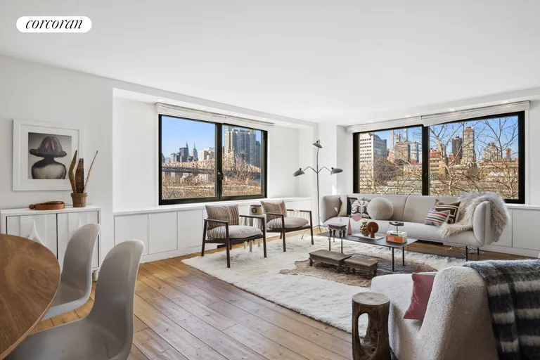New York City Real Estate | View 531 Main Street, 706 | 3 Beds, 2 Baths | View 1