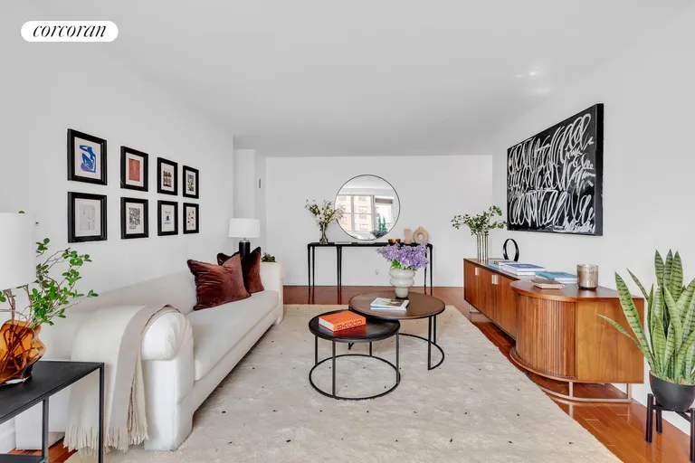 New York City Real Estate | View 303 West 66th Street, 20GE | Living Room | View 2