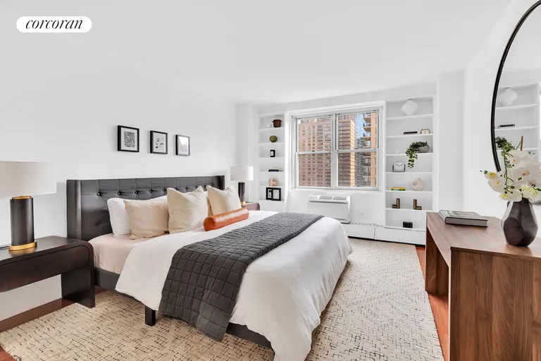 New York City Real Estate | View 303 West 66th Street, 20GE | King Size Bedroom | View 6