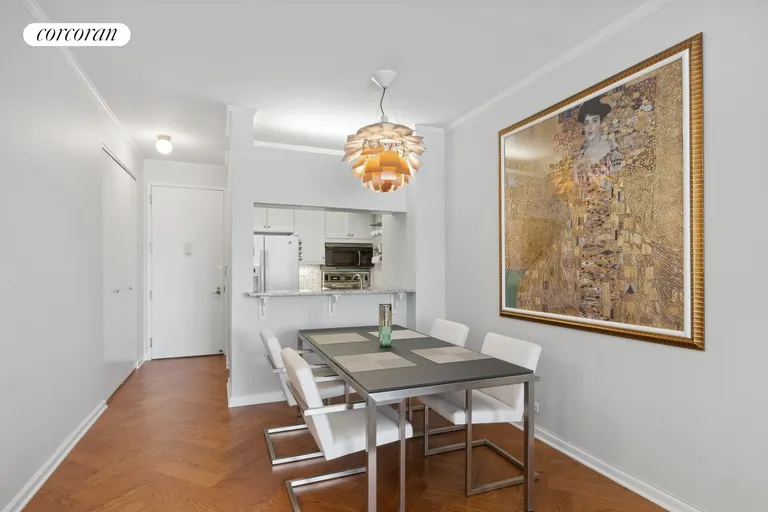New York City Real Estate | View 530 East 76th Street, 17K | Dining Area | View 2