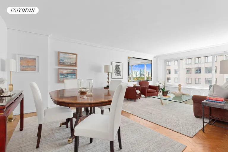 New York City Real Estate | View 1050 Fifth Avenue, 15C | Living Room | View 2