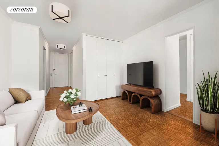 New York City Real Estate | View 45 West 67th Street, 8D | Living Room | View 4
