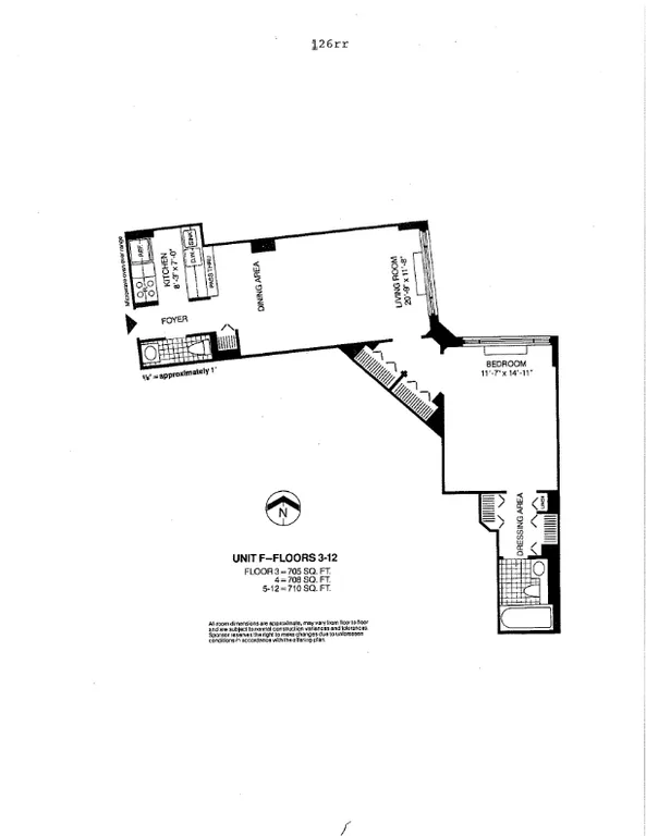 377 Rector Place, 3F | floorplan | View 11