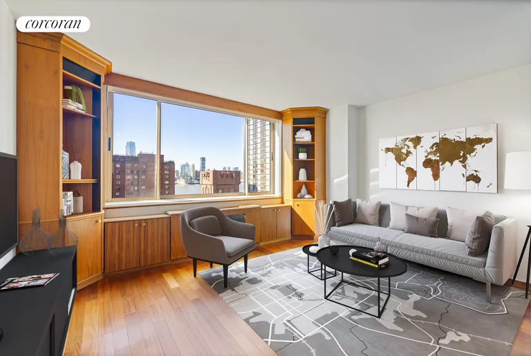 New York City Real Estate | View 250 South End Avenue, 12G | 1 Bed, 1 Bath | View 1