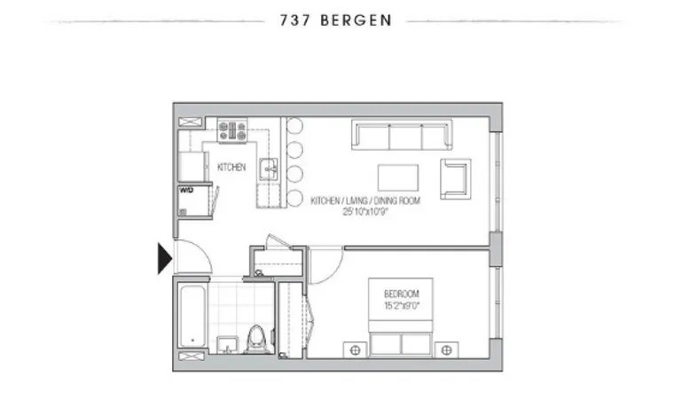 737 Bergen Street, 4B | floorplan | View 9