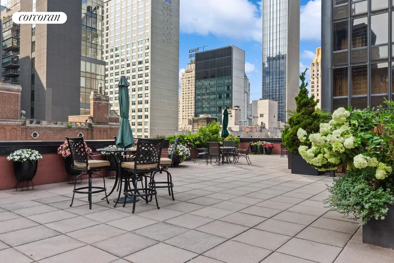 New York City Real Estate | View 77 West 55th Street, 2K | Roof Deck | View 10