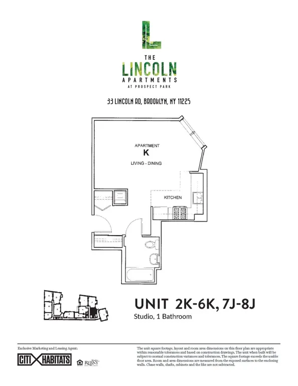 33 Lincoln Road, 6K | floorplan | View 21