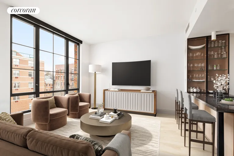 New York City Real Estate | View 438 East 12th Street, 5K | 2 Beds, 2 Baths | View 1