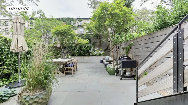 New York City Real Estate | View 425 Hancock Street, 1 | Landscaped Garden | View 11