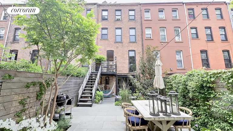 New York City Real Estate | View 425 Hancock Street, 1 | Landscaped Garden | View 13