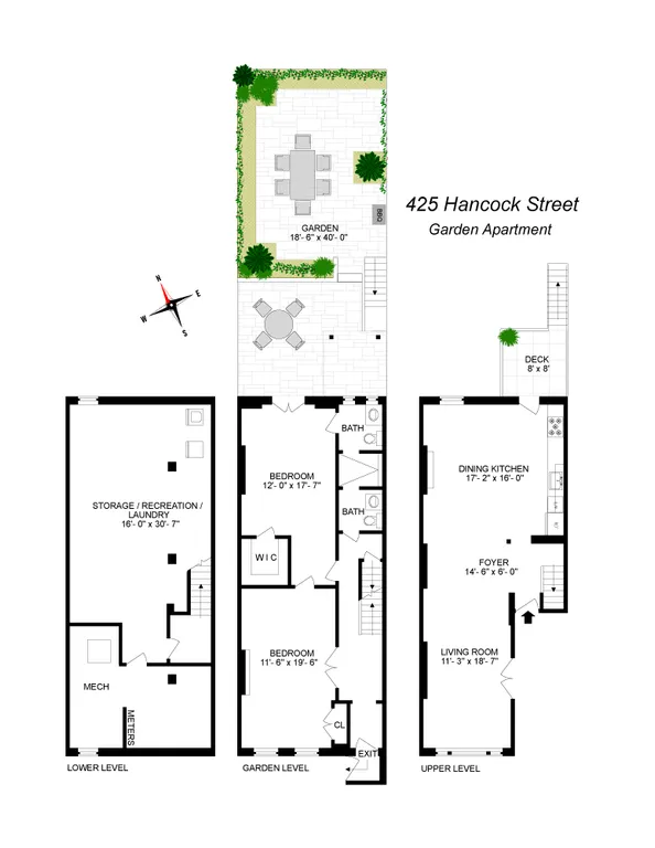 425 Hancock Street, 1 | floorplan | View 16
