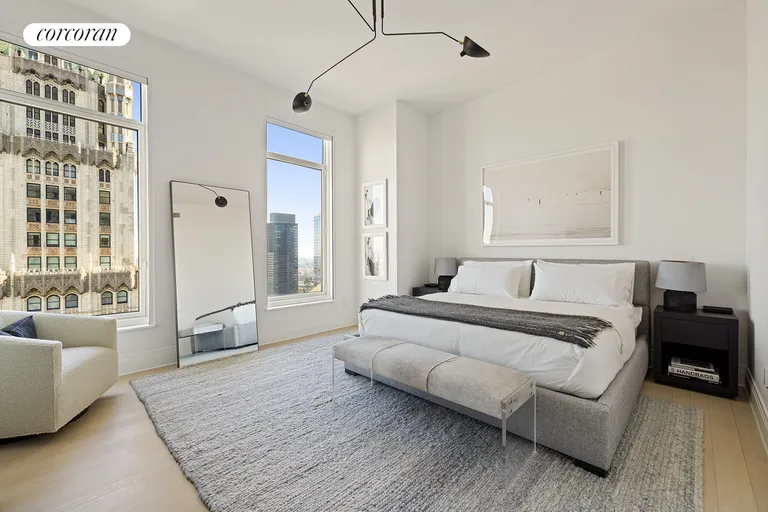 New York City Real Estate | View 30 Park Place, 60B | Bedroom | View 7