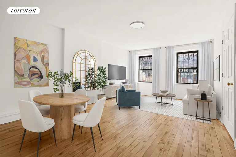 New York City Real Estate | View 532 Carlton Avenue, 1 | 1 Bed, 1 Bath | View 1