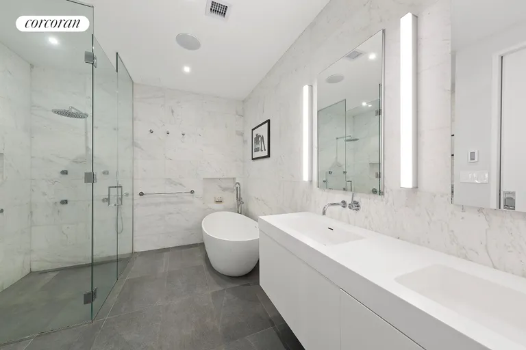 New York City Real Estate | View 32 West 20th Street, 4 | Primary Bathroom | View 13