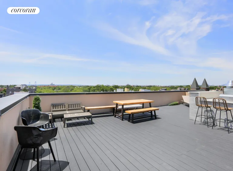 New York City Real Estate | View 1673 Ocean Avenue, 3G | Roof Deck | View 8