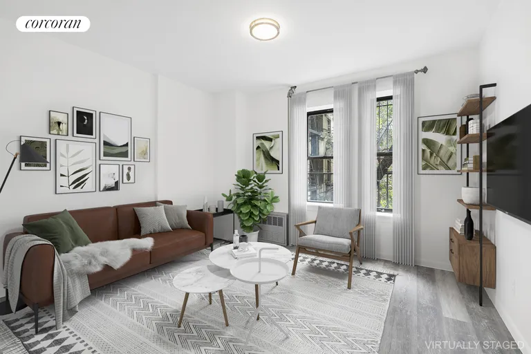 New York City Real Estate | View 98 Avenue C, 2A | 1 Bed, 1 Bath | View 1