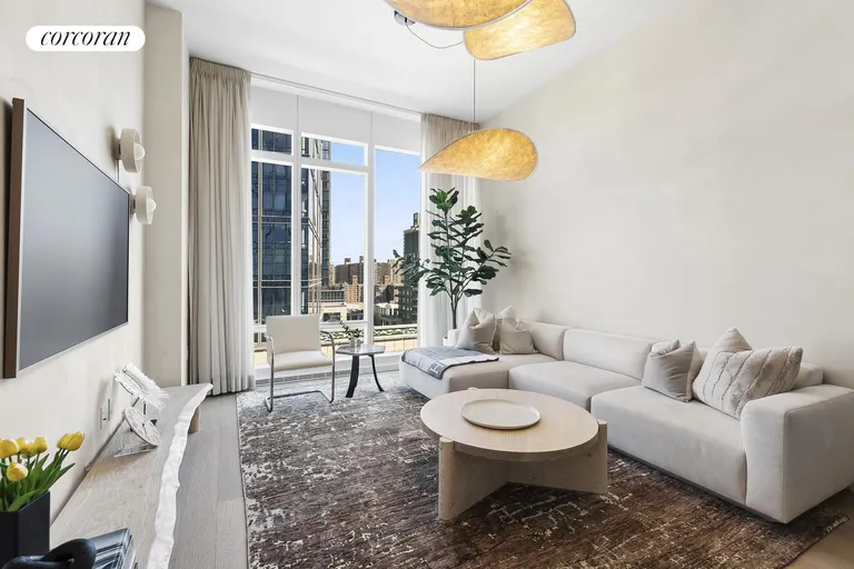 New York City Real Estate | View 30 Riverside Boulevard, 23D | 1 Bed, 1 Bath | View 1