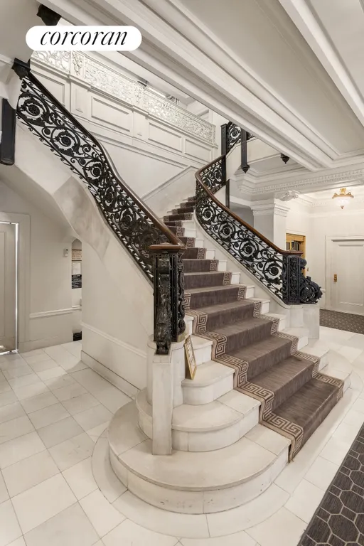 New York City Real Estate | View 32 East 64th Street, 7NE | 1908 Original Marble Staircase | View 15