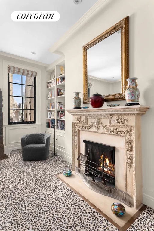 New York City Real Estate | View 32 East 64th Street, 7NE | 2nd Wood Burning Fireplace | View 9