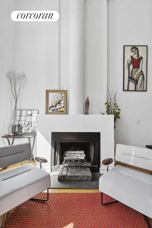 New York City Real Estate | View 226 East 2Nd Street, 5F | Fireplace | View 2