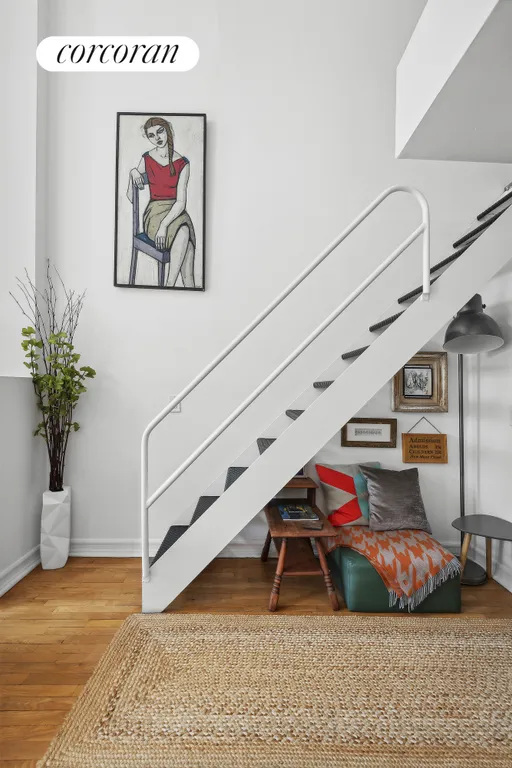 New York City Real Estate | View 226 East 2Nd Street, 5F | Staircase | View 6