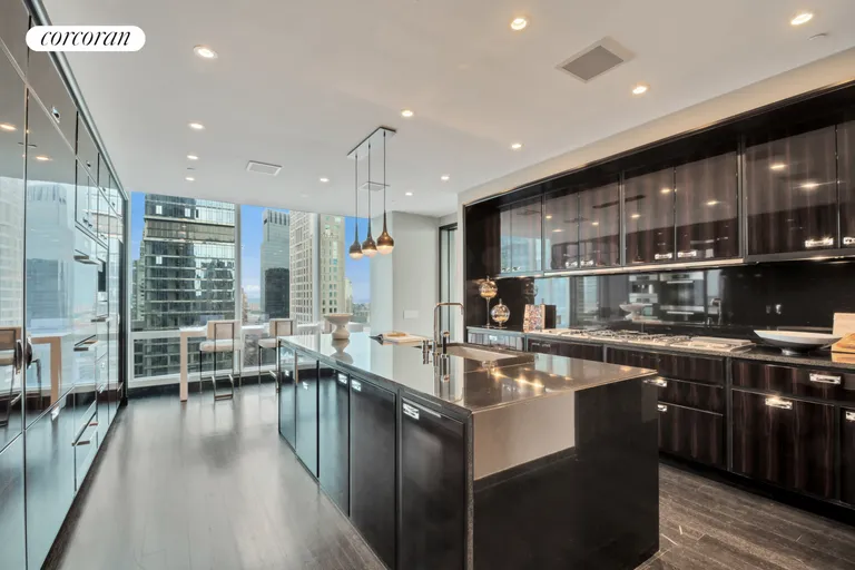 New York City Real Estate | View 157 West 57th Street, 46A | Kitchen | View 7