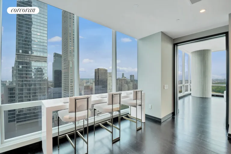 New York City Real Estate | View 157 West 57th Street, 46A | Kitchen | View 8