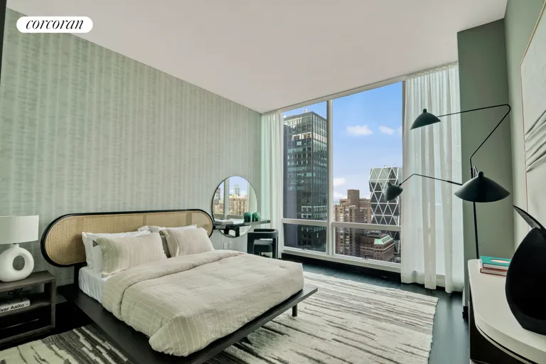 New York City Real Estate | View 157 West 57th Street, 46A | Bedroom | View 12